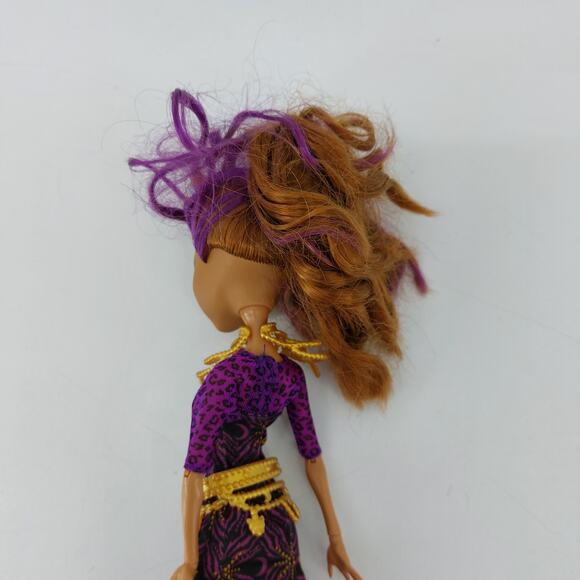 Monster High Doll Frights Camera Action Clawdeen Wolf - Picture 6 of 9